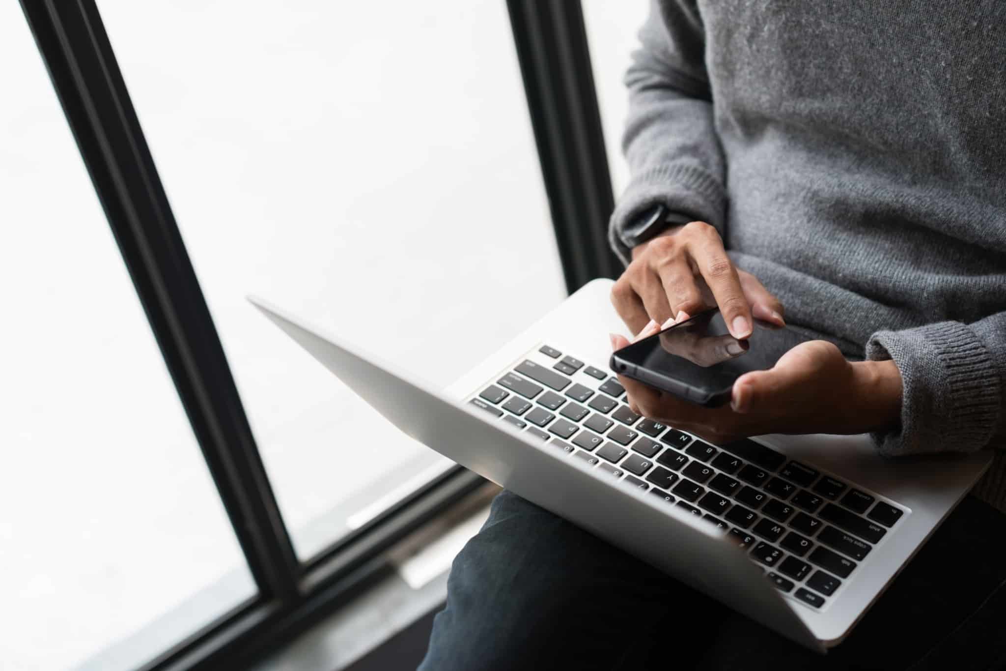 enviar convites por email através do smartphone