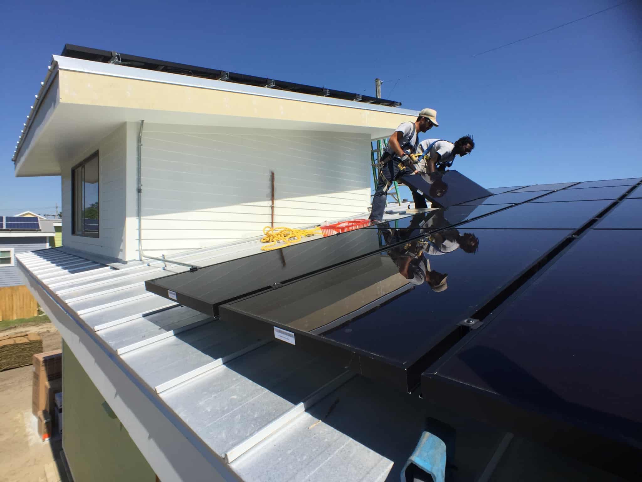 instalaçao de paines solares em casa