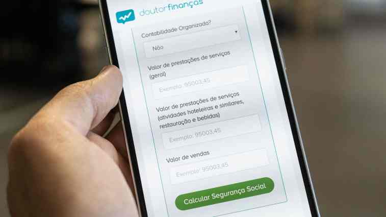 Calculadora de Segurança Social para Trabalhadores Independentes