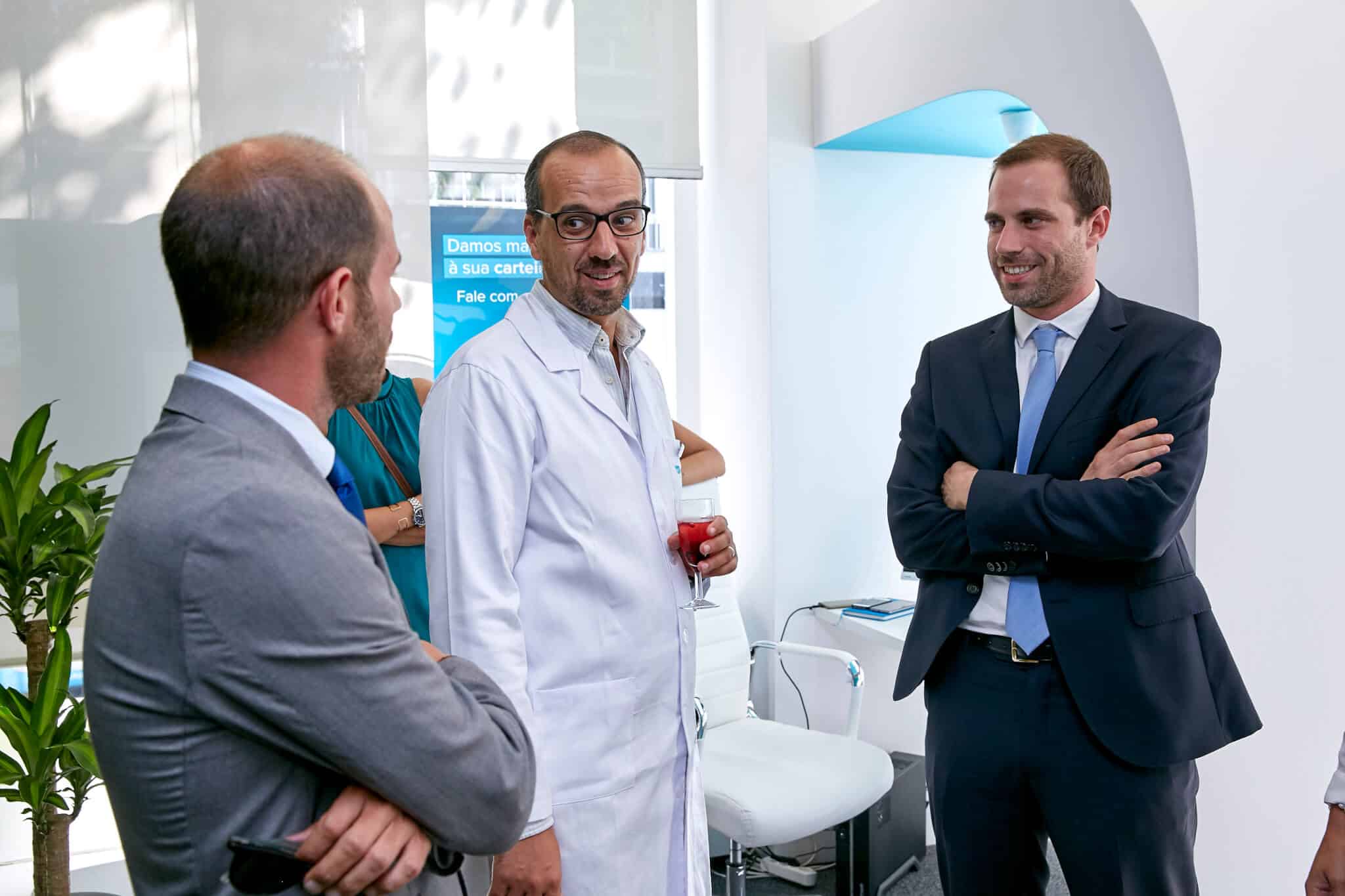 Várias entidades financeiras marcaram presença na inauguração do Doutor Finanças