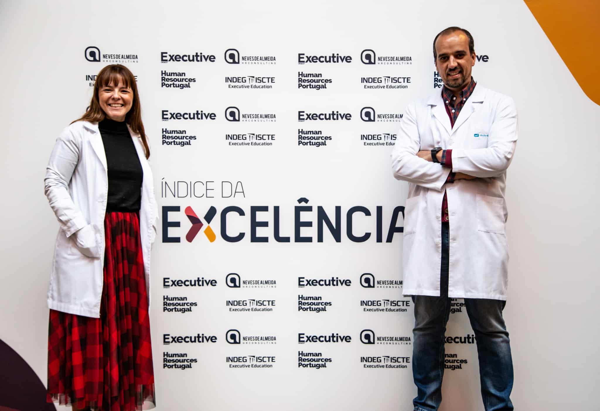 Irene Vieira Rua e Rui Bairrada nos prémios do índice de excelência