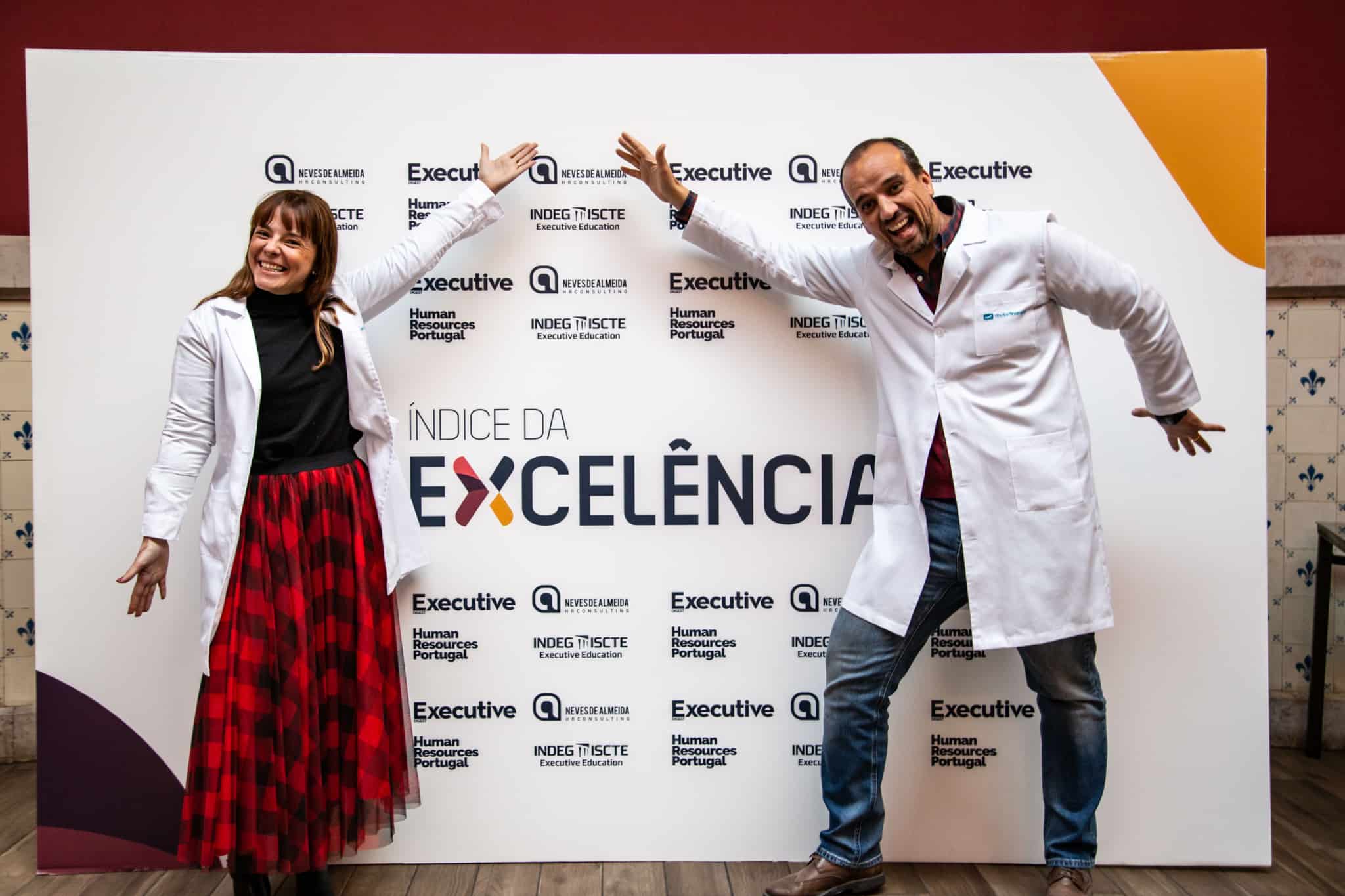 Irene Vieira Rua e Rui Bairrada nos prémios do índice de excelência